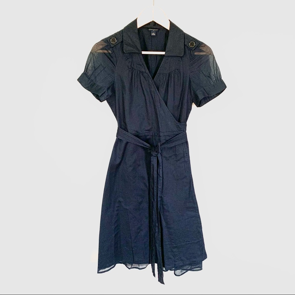Banana Republic Factory | Navy Wrap Dress | Sz 0